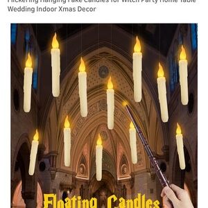Floating LED Candles for Home Party Decor